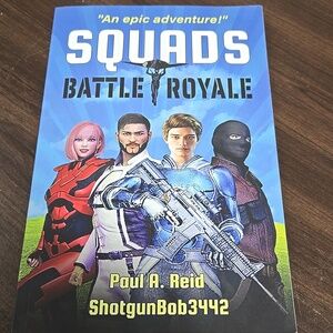 Squads Battle Royale-Paperback Gaming Book